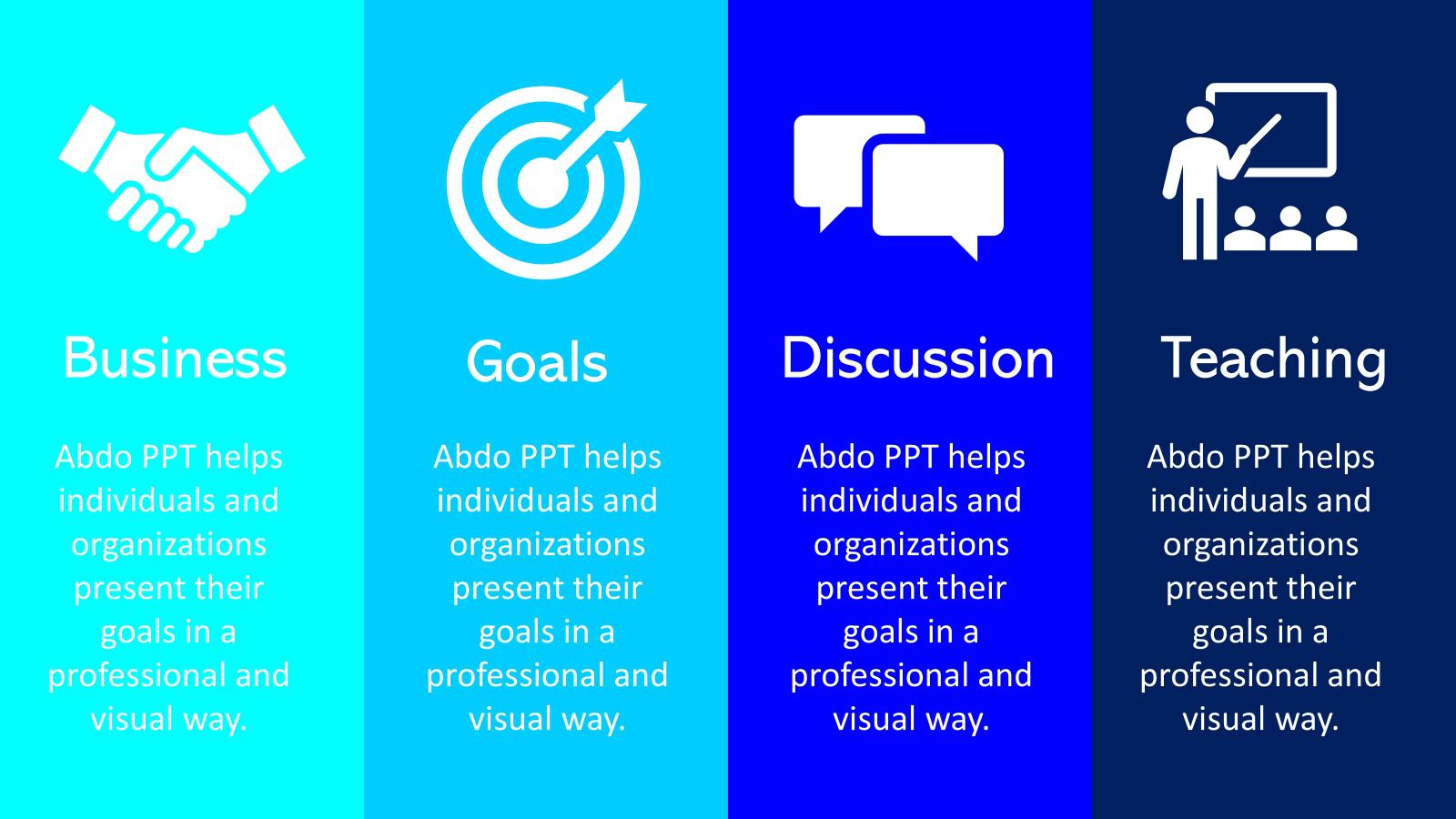 Creative PowerPoint slide example 9